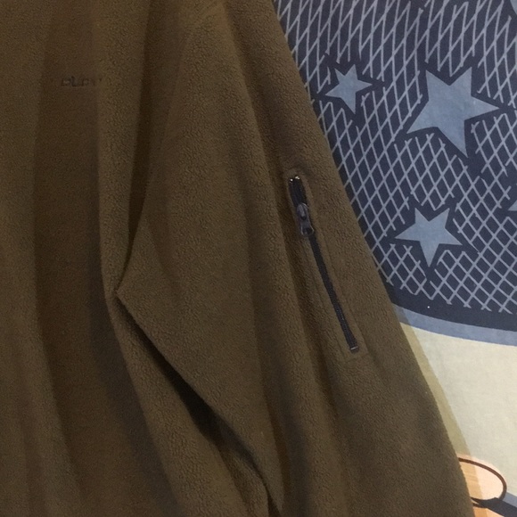 Old Navy green fleece pullover L - Picture 2 of 4